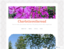 Tablet Screenshot of charlotteontheroad.com
